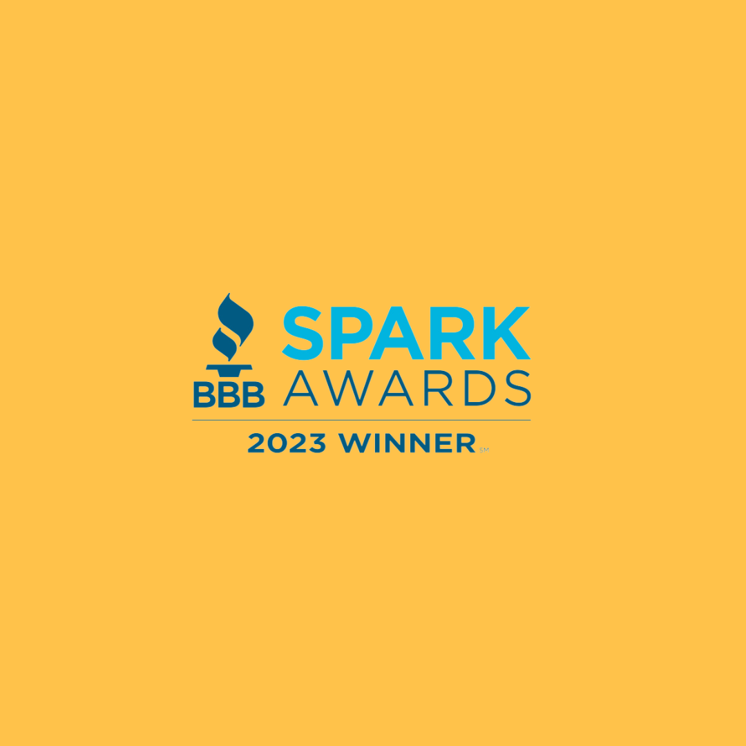 Better Business Bureau Spark Awards 2023 Winner