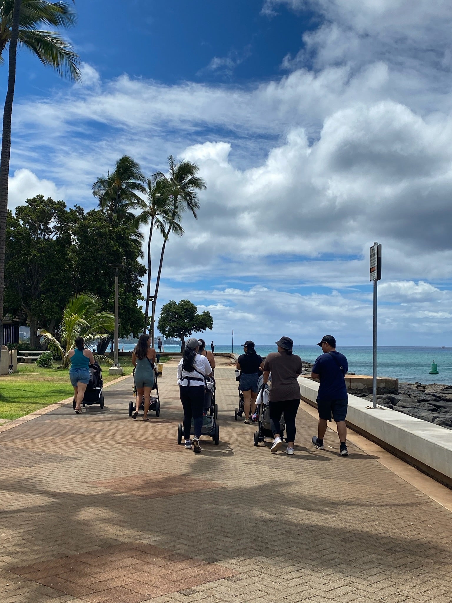 Oahu mom walks