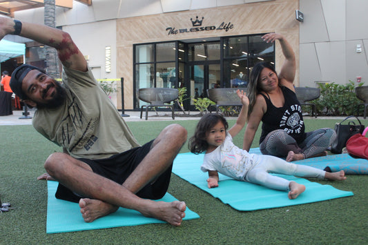 free family yoga at ka makana ali'i