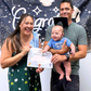 baby class family photo